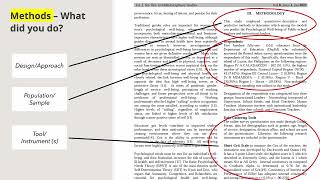 IMRAD format with Examples  Part 2 Research Journals [upl. by Norod]