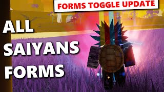 All Saiyans Forms Form Toggle Update  DBZ Final Stand [upl. by Ware]