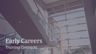 Early Careers  Training Contracts [upl. by Ecneralc226]