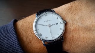 Blancpain Villeret Ultraplate 38mm Steel 6224112755B [upl. by Nathanael]