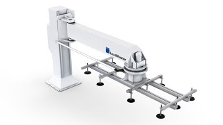 TRUMPF automation LoadMaster  Easy loading of a laser cutting machine [upl. by Esyned]