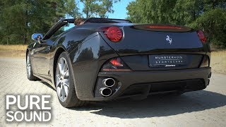 2014 Ferrari California 490hp  pure SOUND [upl. by Adnileb]