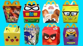 Best of Happy Meal Toys Collection Ever 100 Boxes [upl. by Auhsuj]