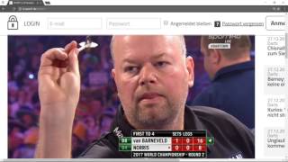 Darts WM 2017 Barneveld vs Norris [upl. by Rinna]