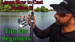 Learn How To cast Fishing Rod Perfect [upl. by Lonnie230]