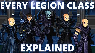 AQW EVERY LEGION CLASS EXPLAINED [upl. by Sabas]