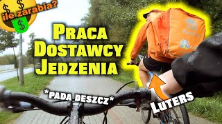 Praca Dostawca Jedzenia PYSZNE PL 🟧 Jak wygląda praca i zarobki kuriera [upl. by Annayat273]