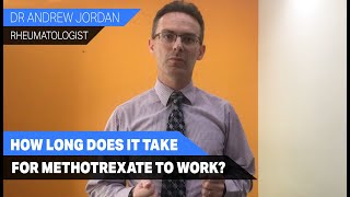 How long does it take for Methotrexate to work [upl. by Eniahpets]