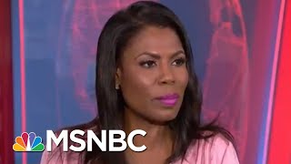 Omarosa Manigault Im Interested In Exposing What Was Happening Behind The Scenes  MSNBC [upl. by Wolliw]