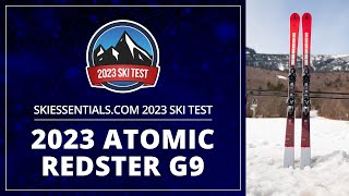 2023 Atomic Redster G9  SkiEssentialscom Ski Test [upl. by Sierra24]