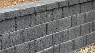 Build a Block Retaining Wall Like a Pro  Mitre 10 Easy As DIY [upl. by Rigby]