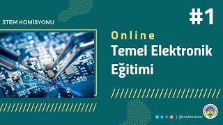 Temel Elektronik Eğitimi  Part 1 [upl. by Schreiber]