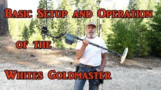 Basic setup and operation of the whites goldmaster [upl. by Dunc]