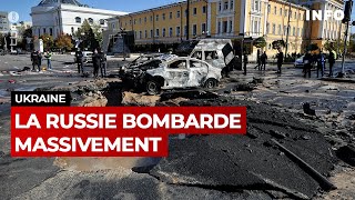 Ukraine  la Russie bombarde massivement  JT RTBF [upl. by Nieberg]