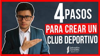 Cómo CREAR un CLUB DEPORTIVO📄 [upl. by Ilrahs989]