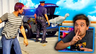 I FOLLOWED a Cop in GTA 5 and THIS happened [upl. by Limay813]