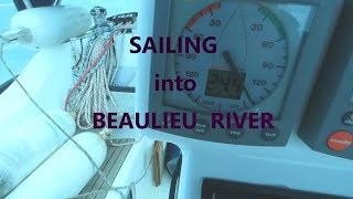 Sailing into Beaulieu River [upl. by Yllas]