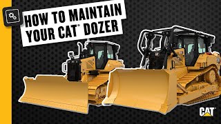 How to Maintain Your Cat® Dozer [upl. by Ahseiyk]