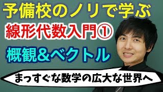 【大学数学】線形代数入門①概観ampベクトル【線形代数】 [upl. by Nilesoy27]