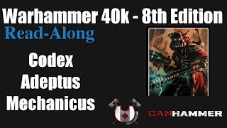 ReadAlong Codex Adeptus Mechanicus [upl. by Winonah]