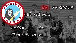 UB40  Red Red Wine  Chords amp Lyrics [upl. by Lambrecht]