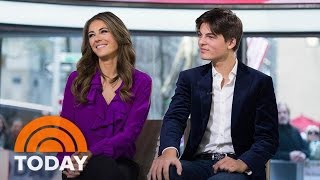 Elizabeth Hurley’s Son Shares Her Acting Advice Talks The Royals  TODAY [upl. by Rita]