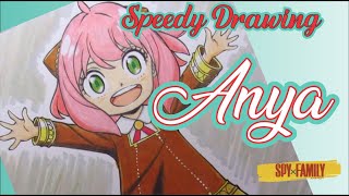 Desenhando ANYA de Spy x Family [upl. by Sandler]