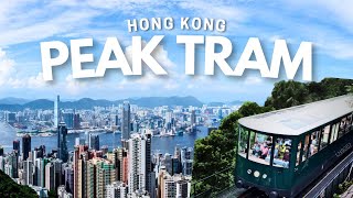 NEW Peak Tram in Hong Kong  Travel Guide  4K [upl. by Cyrie908]