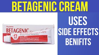 BETAGENIC CREAM  Benefits Side Effect Uses amp More in UrduHindi  Dr Review [upl. by Aisayt]