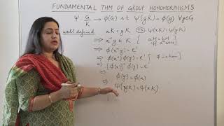 Fundamental Theorem of Group Homomorphism [upl. by Adolpho129]