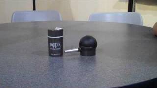 Toppik Spray Applicator HowTo [upl. by Piwowar]