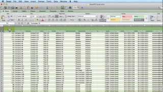 Technology Coaching Sorting amp Filtering in Excel 2011 for Mac [upl. by Marcoux]