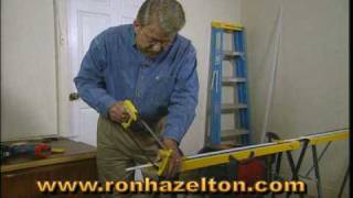 How to Install Weatherstripping Around a Door [upl. by Cheslie]