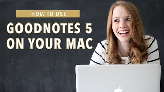 Using GoodNotes 5 on your Mac [upl. by Yltsew]