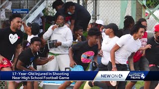 Shooting near StoRox High School during football game sends 17yearold to hospital [upl. by Franz]