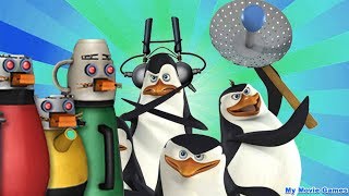 PENGUINS OF MADAGASCAR FULL EPISODE ENGLISH Game Penguins FindRobot2 Penguins Cartoon Movie Gameplay [upl. by Creight]