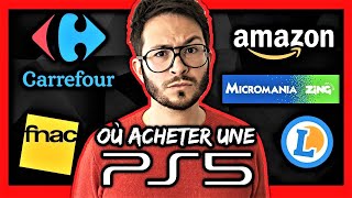 Des PS5 en stock 🔥 Où acheter une PlayStation 5 jeudi 19 novembre boutiques horaires [upl. by Rosane]