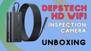 Depstech HD Wireless Endoscope Unboxing [upl. by Ayikan]