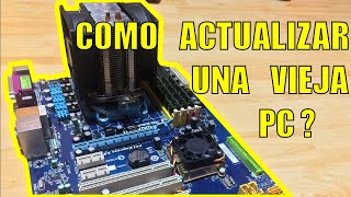 Que componentes debo COMPRAR a mi VIEJA PC  COMO REPOTENCIAR TU VIEJA PC [upl. by Annayram]