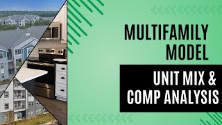 Multifamily Model Unit Mix amp Comp Analysis [upl. by Asirralc]