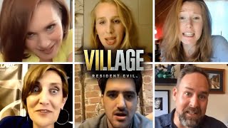 RESIDENT EVIL 8 VILLAGE Cast reenact Voice Lines from the Game [upl. by Ruy]