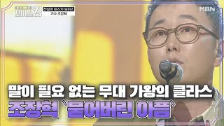 말이 필요 없는 무대 가왕의 클라스♔ 조장혁 묻어버린 아픔 MBN 210427 방송 [upl. by Kirk613]