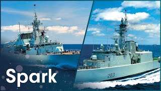 Life Onboard The Royal Canadian Navy Ships HMCS  Warships Compilation  Spark [upl. by Gone283]