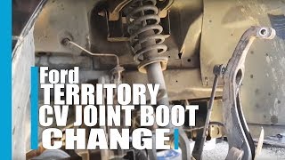 Ford territory CV joint boot change AWD [upl. by Slemmer657]