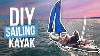 How to Build a DIY Sailing Kayak [upl. by Livvy]