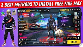 3 Best Methods to Install Free Fire Max in Smartgaga  Smart gaga FF Max New Update Low End PC [upl. by Arrehs]