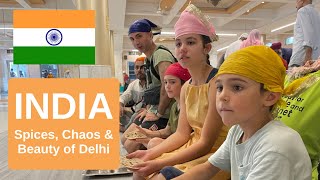 Exploring India 🇮🇳 with Kids 10 Days Embracing the Spice Chaos and Beauty of Delhi 🕌✨ [upl. by Nerfe]