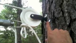 Setting Up a Pulley Clothesline [upl. by Bill]