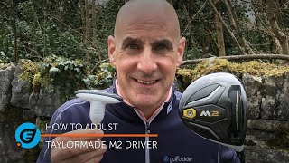 How to adjust your TaylorMade M2 driver [upl. by Justine]