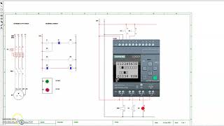 marciaarresto MAT con schema di potenza PLC e programmazione Ladder con CadeSimu [upl. by Creigh]